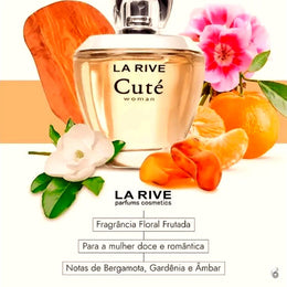 Perfume Feminino La Rive Cuté Woman 100ml Eau de Parfum Original