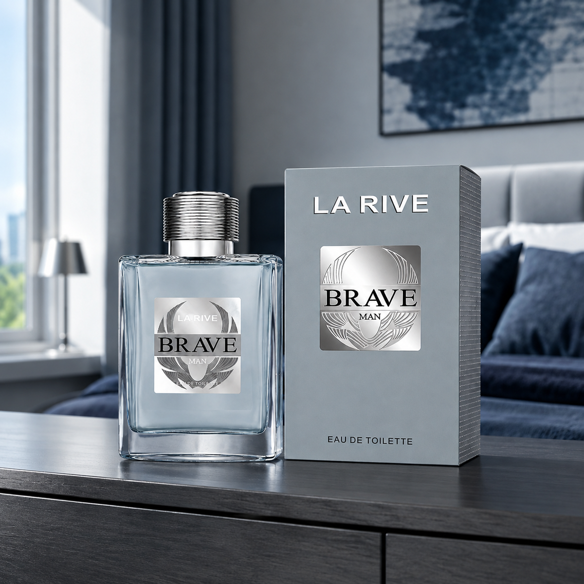 La Rive Brave Man Eau de Toilette Masculino original 100ml
